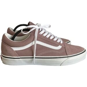 Vans Old Skool Classic Skate Shoes Purple White Mens 10 Womens 11.5 S347
